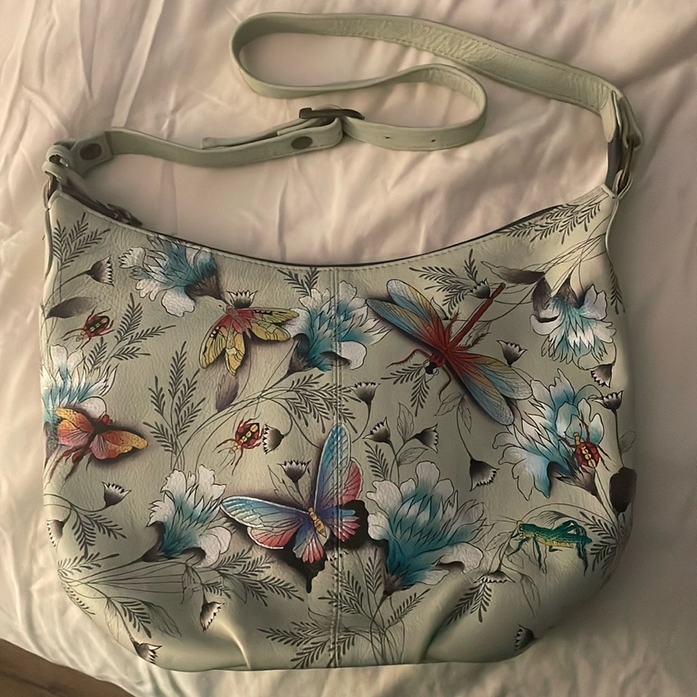 Anushka Floral Patterned Hobo Bag